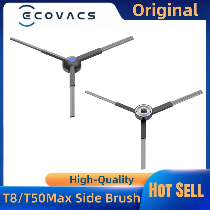 Original Ecovacs Side Brushes for DEEBOT X8/T50/T50 MAX PRO Series Robot Vacuum Accessories