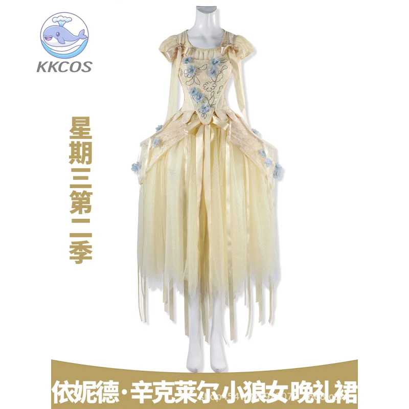 

Enid Sinclair Cosplay Wednesday Costume Princess Gown Dress for Hallowmas Carnival Christmas Role Play Women Uniform KKCos