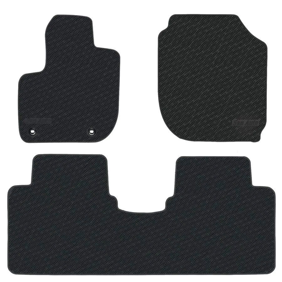 

Floor Mats Custom Fit for Honda HRV 2015 2016 2017 2018 2019 2020 2021 2022 Full Black Rubber Car Floor Liners Set All Weather P