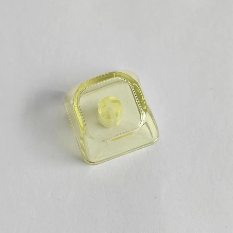 

10 шт. градиентная серия 1u колпачки для клавиш с профилем MOA, пустой прозрачный блеск через ПК для механической клавиатуры MX, красный/розовый/синий/фиолетовый