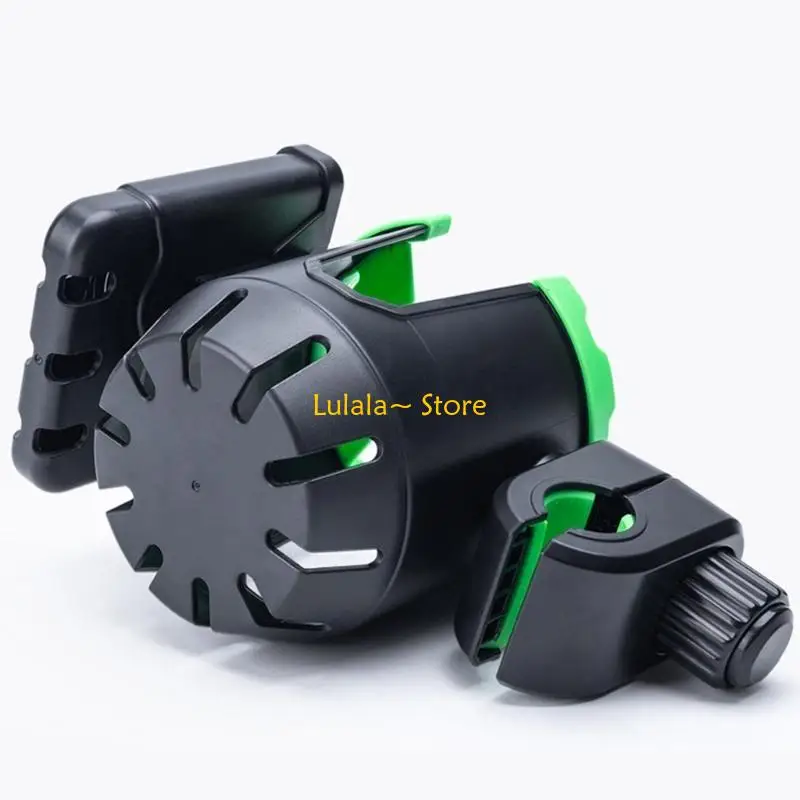 

Y4QA Противоскользящий дизайн, универсальная подставка для коляски 2 в 1, подставка для кофейной чашки, держатель для телефона,