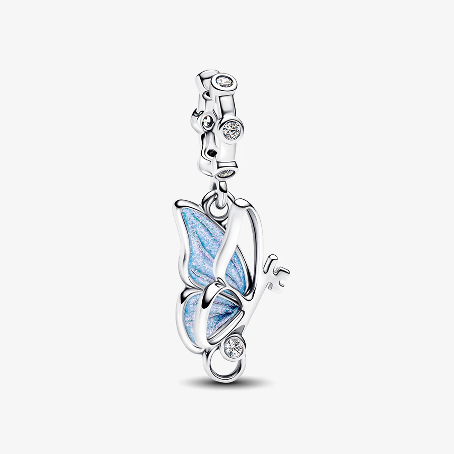 2026 New 925 Silver Texture Cat Claw Bee Elephant Chameleon Bead Man Eating Flower Lantern Pendant DIY Exquisite Charm Jewelry image 3
