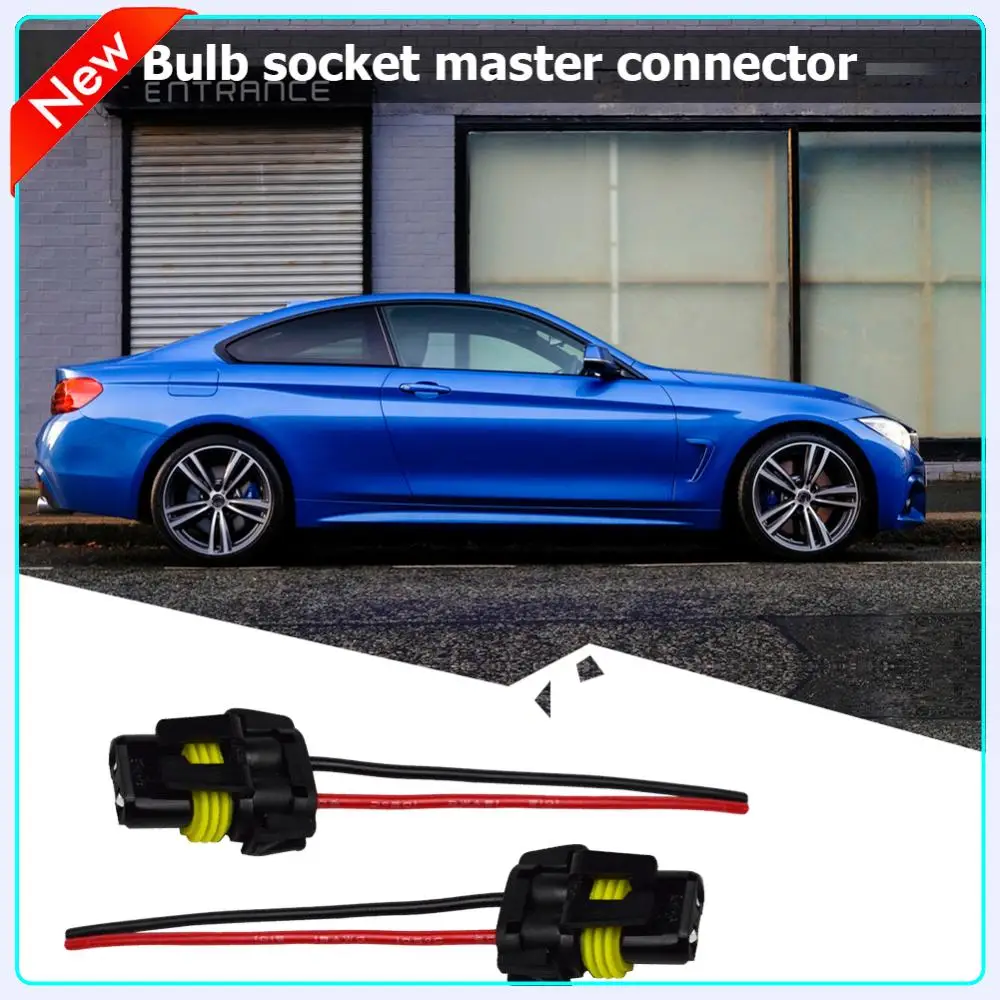 

2x 9005 HB3 9006 HB4 Bulb Socket Female Adapter Connector for Headlight Fog Lamp