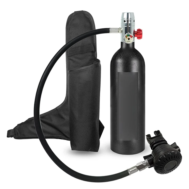 

Underwater breathing apparatus tank S400 portable bottle tube deep diving lung spare oxygen source full set of equipment operati