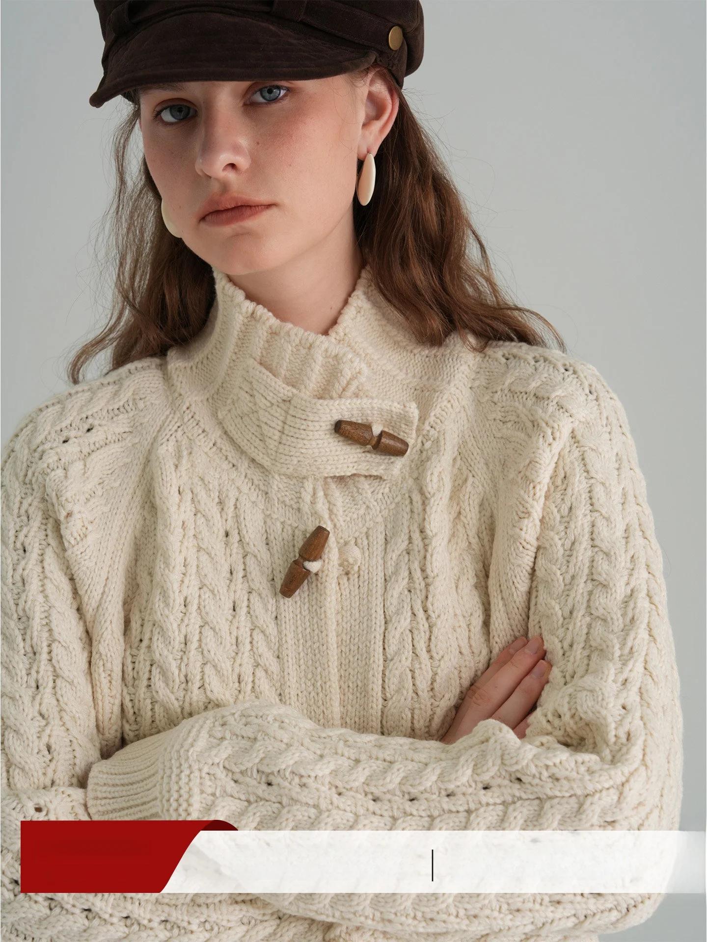 

Женский вязаный кардиган Haze Briti Twist с открытым воротником, утепленный, однотонный, с длинными рукавами, осенне-зимний, модный, теплый