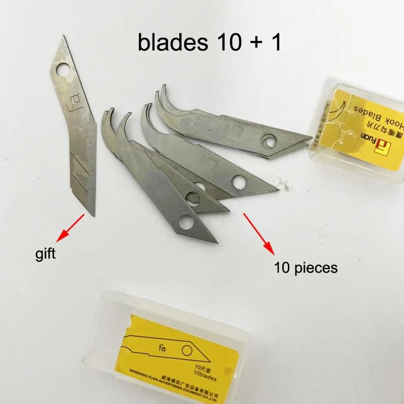 Fuan Acrylic Hook Knife Craft Knife Olecranon Blade Head Cutting Tool Acrylic Channel Letter Strip