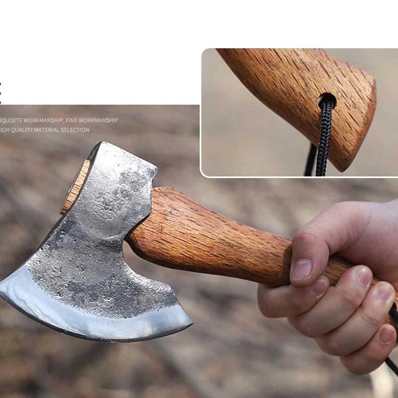 24 سنتيمتر في الهواء الطلق المحمولة EDC البسيطة التكتيكية اليد الفأس سيارة مخيمات نافذة الطوارئ كسر أداة #5