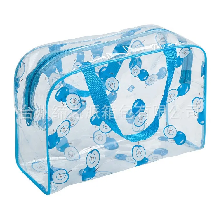 Neue Bade Tasche Mesh Dusche Kulturbeutel Reise Make-Up Lagerung Halter Tragbare Bade Tasche Mesh Dusche Kulturbeutel Tragbare – Detail 3