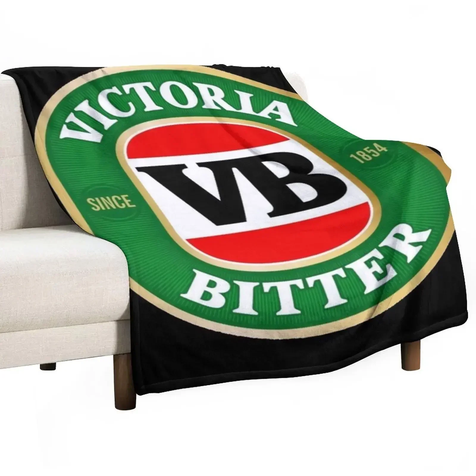 redwhite,Victoria Bitter Victoria Bitter Throw Blanket Furrys Luxury Throw bed plaid Thin Weighted Blankets