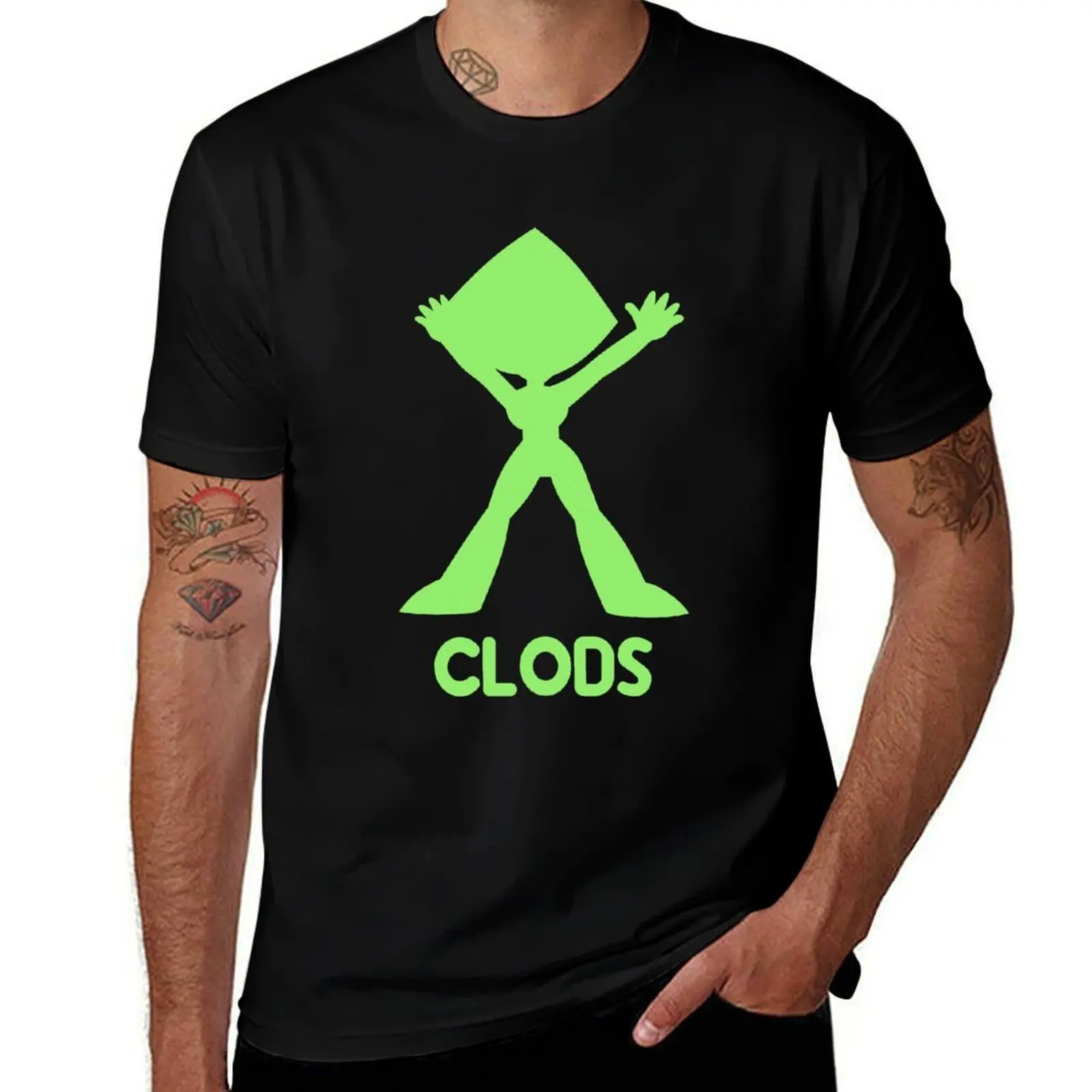 Steven Universe - 'Clods' Peridot T-Shirt Anti-Pilling Casual T-Shirt