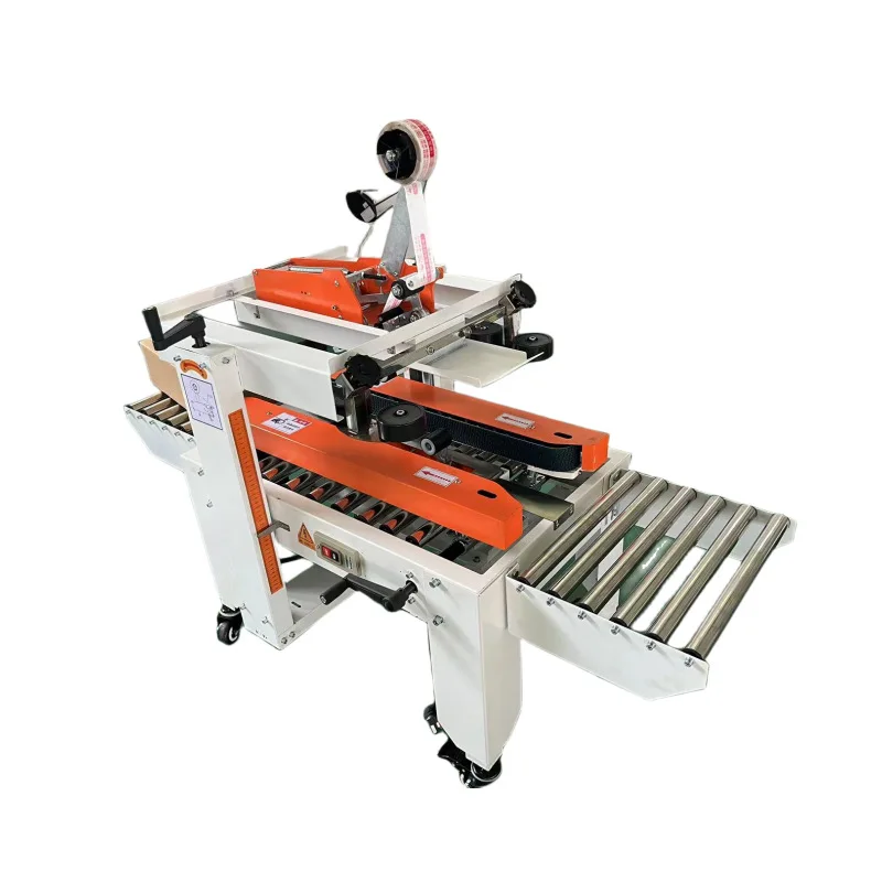 Máquina selladora automática para comercio electrónico, empacadora, máquina para cajas postales, máquina semiautomática para cajas de espuma, máquina selladora de cinta, de montaje rápido