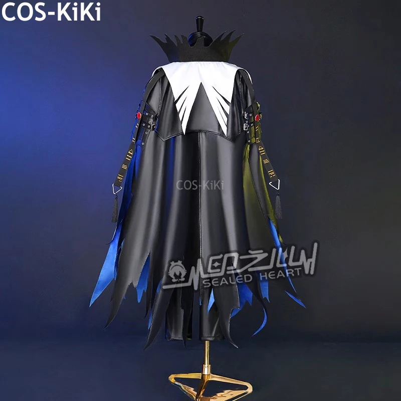 COS-KiKi Arknights Ulpianus Game Suit Gorgeous Handsome Uniform Cosplay Costume Halloween Carnival Party Role Play Outfit Men