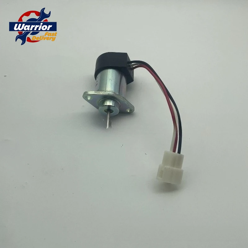 

6281-910-011-00 SA-5190-12 Fuel Shutoff Solenoid for Kubota D1105 Woodward Yanmar Diesel 12V Iseki EE3CD E3CE E3CF E3CG E3CD