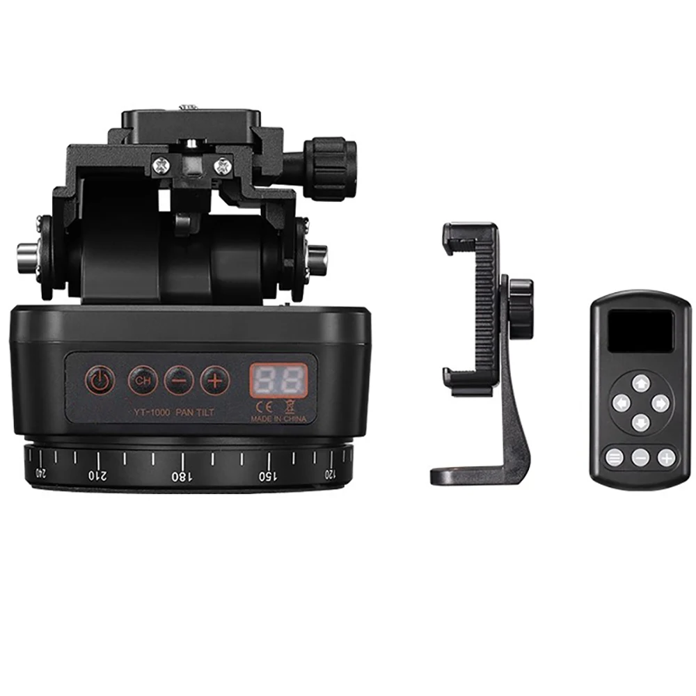 Electric Gimbal - 360° Panoramic Rotation with Wireless Remote, Compatible with Mirrorless Cameras & Smartphones