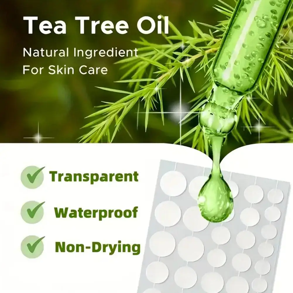 104-800 قطعة من رقع حب الشباب - غير كحولي، تستخدم لامتصاص اهطارات حب الشباب، غير مزعجة، أساسية للعناية بحب الشباب