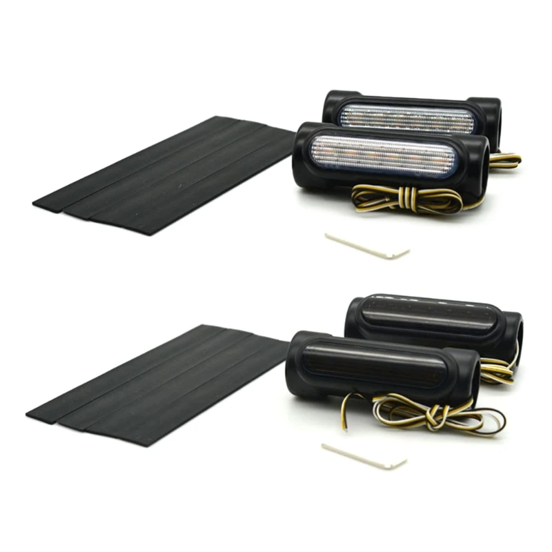 

Y1UB Motorbike Led Turn Signals Guard Bar Lights Front Light 12.4cm Length