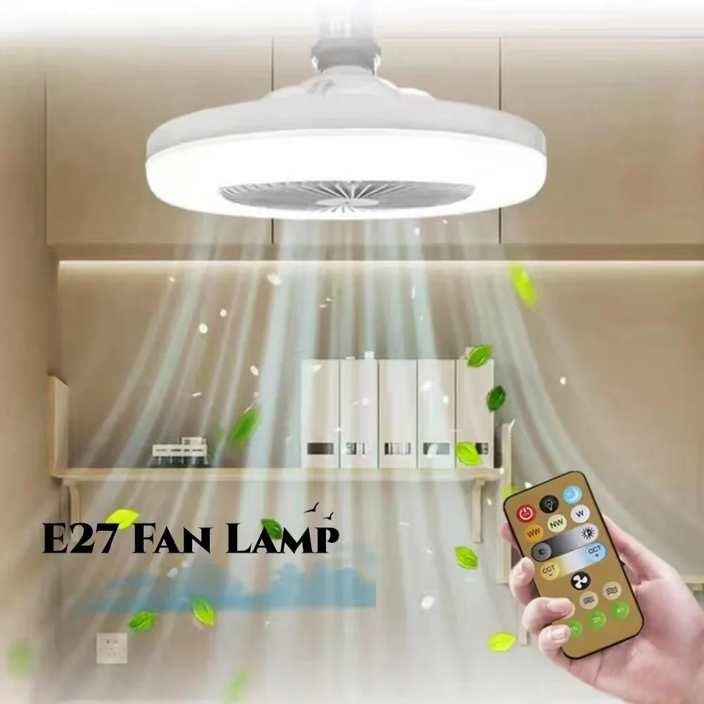 Wireless Switchs 3 Speed 1-4h Timing IR Remote Control Replacement for 110V 220V E27 Ceiling Fan Light