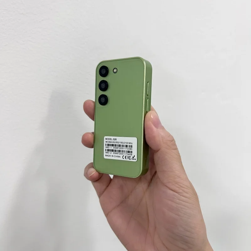 SOYES S26 هاتف ذكي صغير MTK 3.0 بوصة HD IPS 2GB RAM 16GB ROM 2MP كاميرا مزدوجة SIM WCDMA 3G WIFI Android OS بطاقة الهاتف