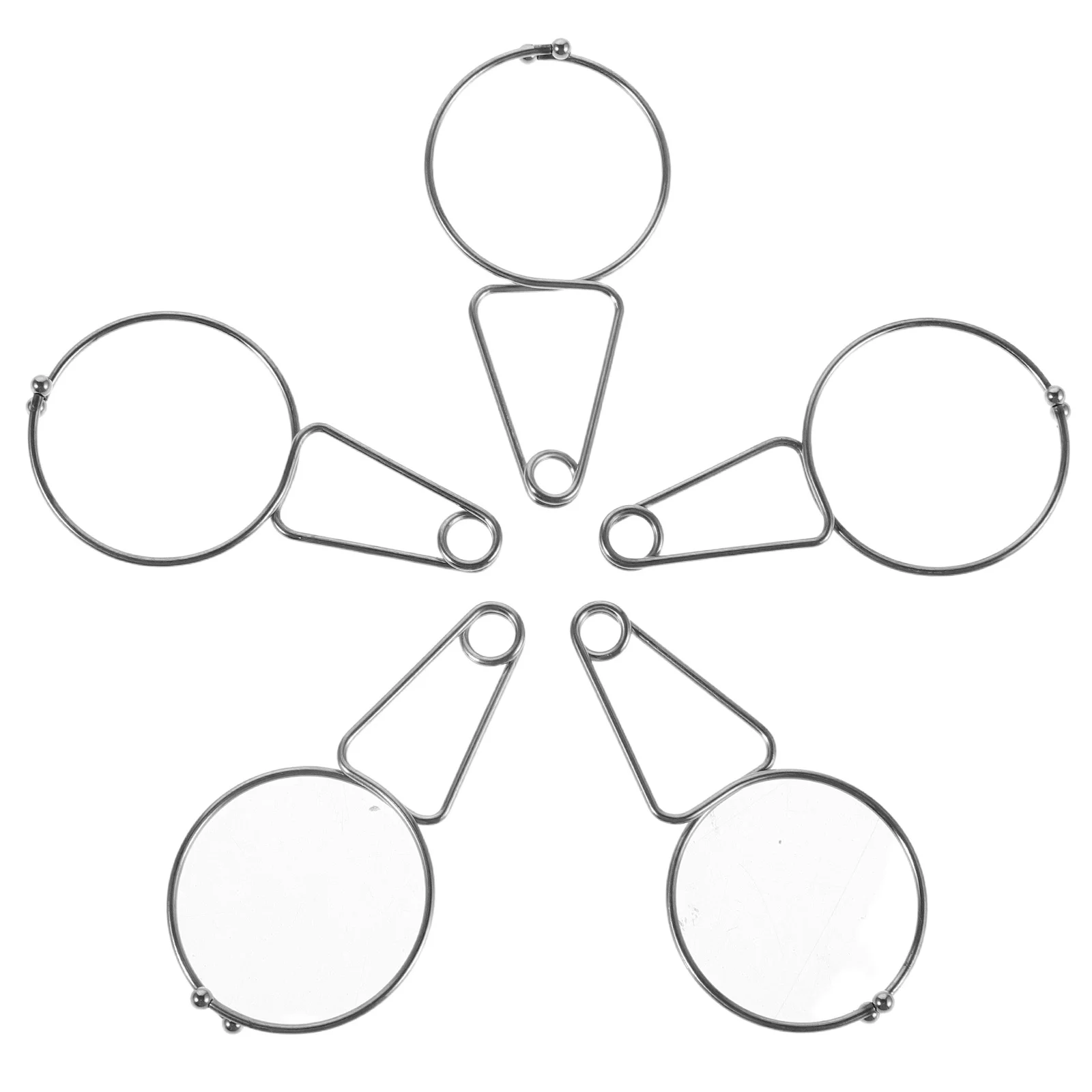 

5pcs Ear Acupoint Massage Clip Portable Acupressure Tool For Stress Relief Headache Relaxation Reflexology Ear Point Clip For