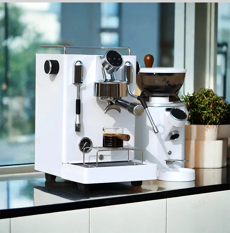 GZZT CM6005 Espresso Coffee Machine 3100W Double Pump PID Control Temperature 58mm Commercial/Home Coffee Makers 220V