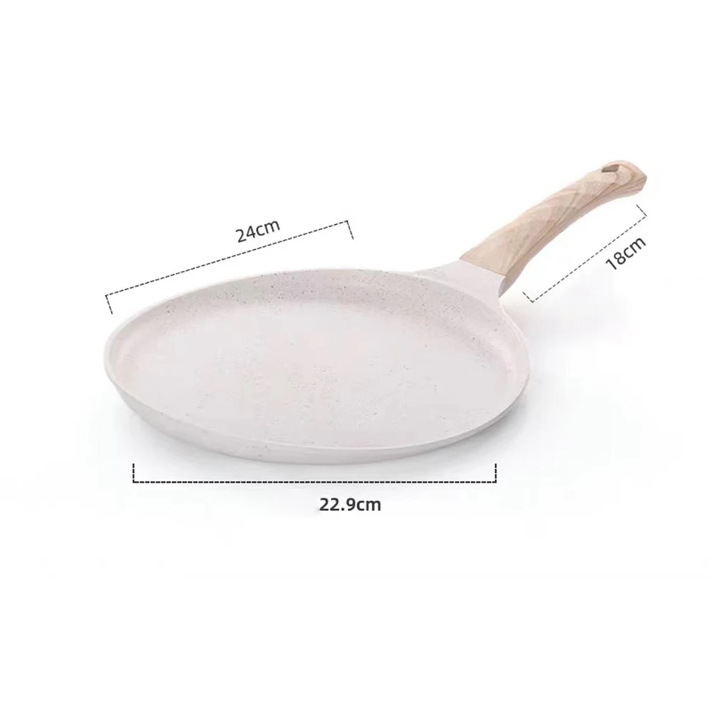 All Cooktop Compatible Cast Aluminium Skillet Lightweight Design Multi-Sized Options User-Friendly Installation