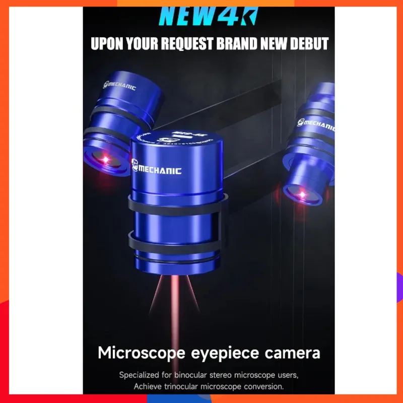 

Mechatronics MEC 2K/2K Pro/4K Electronic Eyepiece Camera For Bio-Stereo Microscopes Maintenance Tool For Mobile PCBs