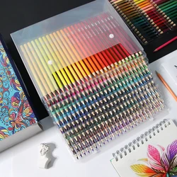 Brutfuner 12/50/160/180/260 Colors Oil Colored Pencil Set Wood Sketch Drawing Pencil For Kid Student Painting Art Supplies