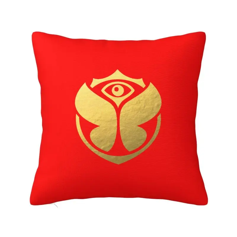 Custom Gold Tomorrowlands Music Pillow Covers Nordic Cushion Cover Car Pillowcase