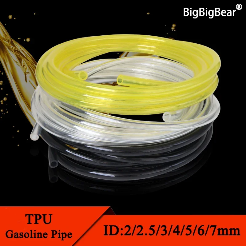 

1/5M Fuel Gas Hose String Tube Petrol Pipe for Trimmer Hoses Chainsaw Blower Line Tool 2x3.5/2.5x5/3x5/3x6/4x6/5x8/6x8/7x10mm