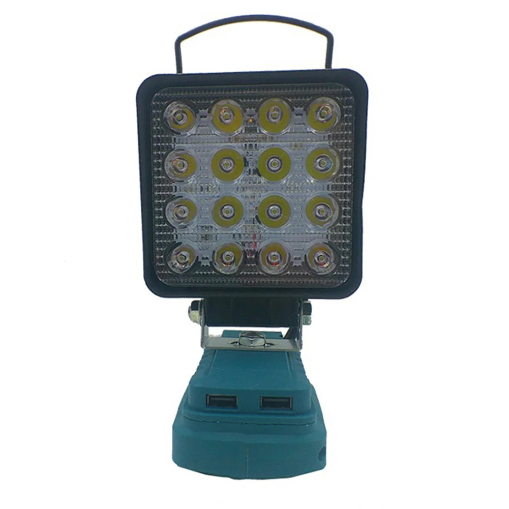 

Cordless For 18V Battery Work Light Compatible with BL1830 BL1815 BL1860 USB Port for Charging Phones and Devices Handheld Use