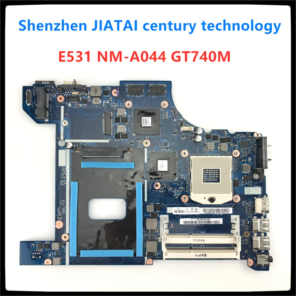 

04Y1304 VILE2 NM-A044 Laptop Motherboard For Lenovo thinkpad edge E531 04Y1305 HD4000 DDR3 GT740M Main Board Full tested