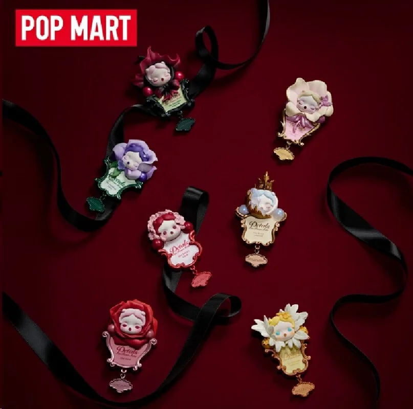 

Genuine POP MART Skullpanda Petals In Four Acts Series Fridge Magnet Blind Box Toys Decor Collectible Ornament Mystery Box Gift