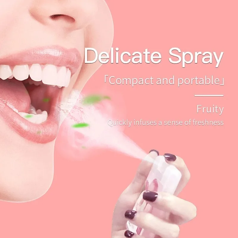 Semprotan Sepong Portabel Pelumas Rasa Buah untuk Seks Oral Menghilangkan Bau Nafas Segar Menyemprotkan Pelumas Gadget Seksi Produk Seks Dewasa