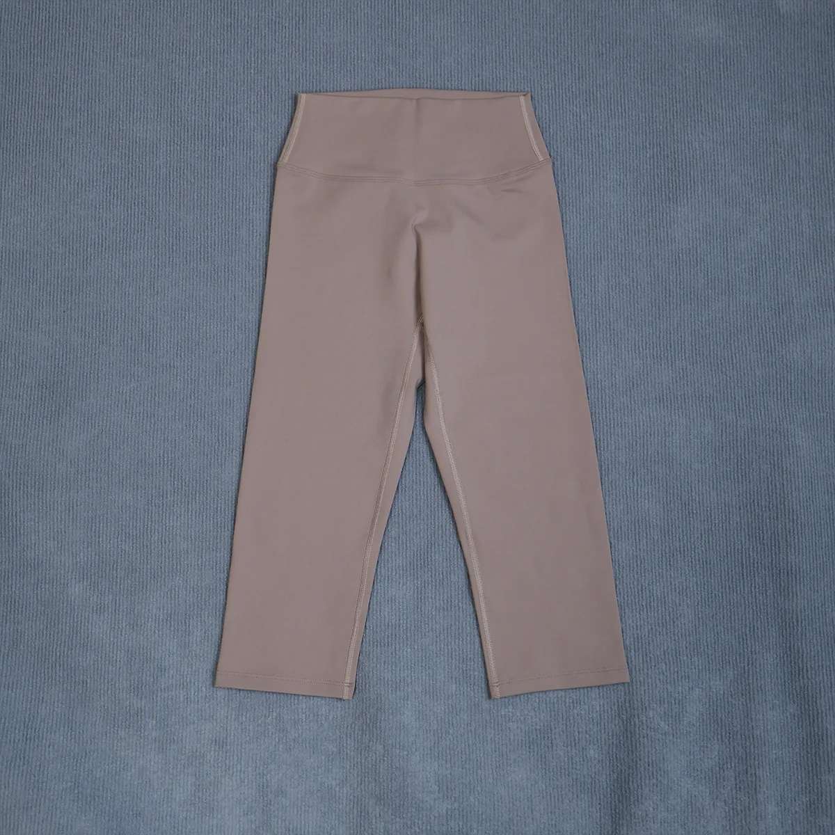 Ctenkevet Hochtaillierte 3/4-Yoga-Hose für Damen, Sommer-Hüftliftende Capri-Leggings, Fitness-Sweathose, Sportmode für Frauen – Detail 19