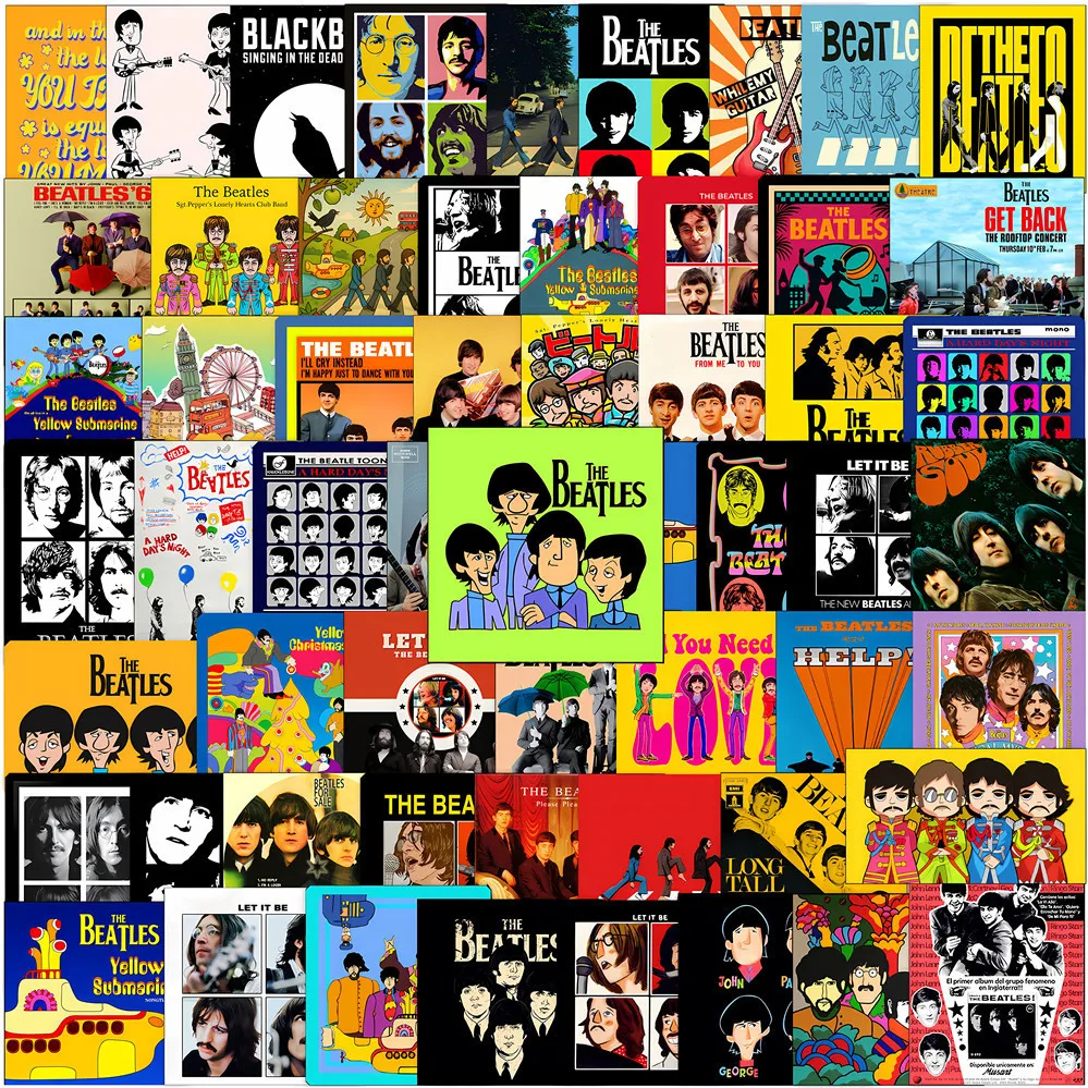 135 Stück The Beatles Season 3 Rock Mini-Aufkleber, DIY-Dekorationen für Notizbücher und Mobiltelefone, RecordingYourLife Store – Detail 5