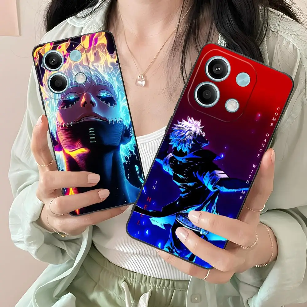 

Чехол для телефона My Hero Academia Dabi для Xiaomi Redmi Note 14 13 12 11 A5 3 2 1 Pro Plus 4G 5G с цветной печатью, защитный смартфон
