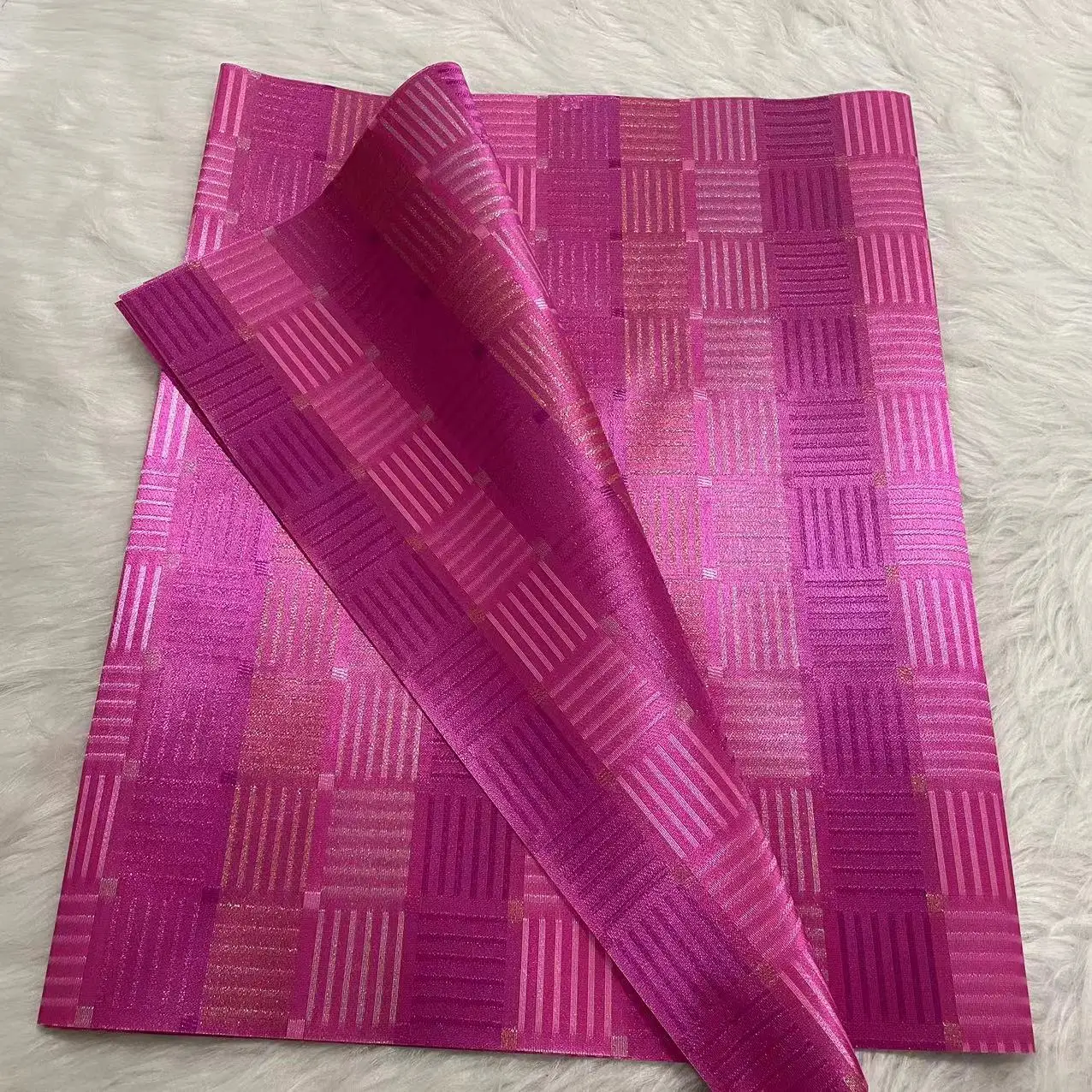 High Quality Nigerian SEGO Gele Headwrap 2-Piece Set - Luxury African Head Tie for Weddings and Special Occasions DIY Outfits