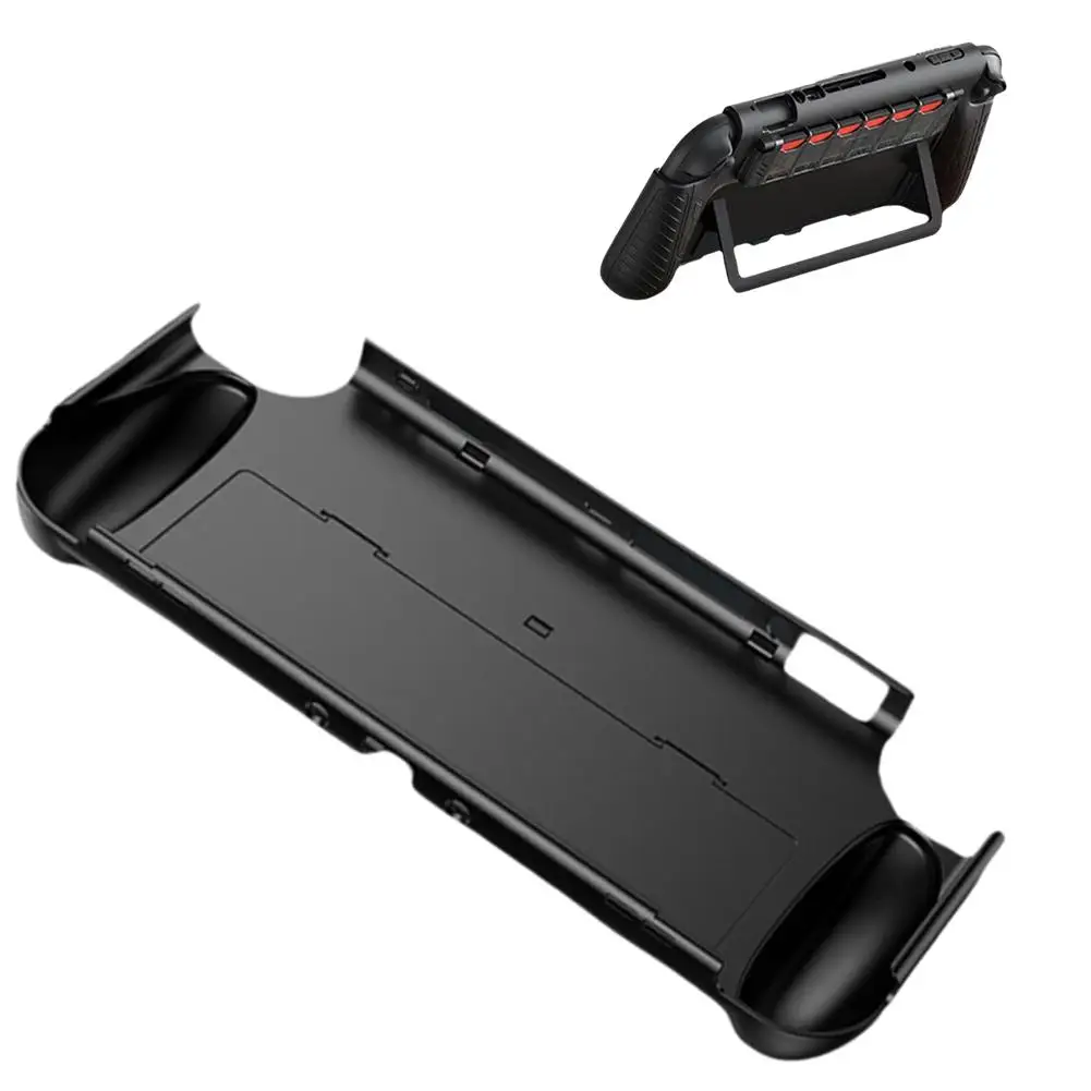 

For Switch 2 Grip Protective Cover With 6 Game Card Handheld Game Accessories Anti-Scratch Cover Slots Backplate Handle M9Z1