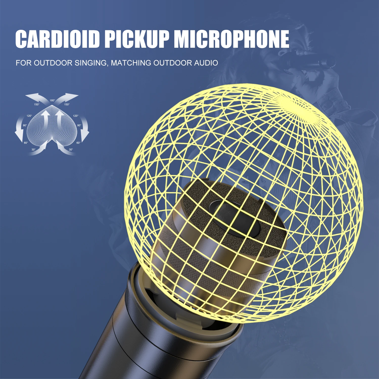 G-MARK High Quality LOONGSON Dynamic Microphone Core KTV Dedicated Cardioid Pickup Moving Coil Microphone Capsule High Sensitivi