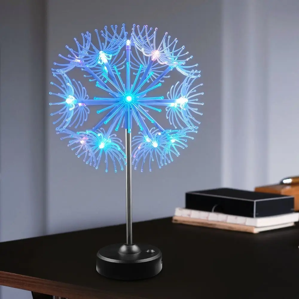 8 Modes Solar Ground Pendant Lamps 19LED IP44 LED Hanging Chandeliers Decorative Atmosphere Energy Saving Starburst Lamp Garden