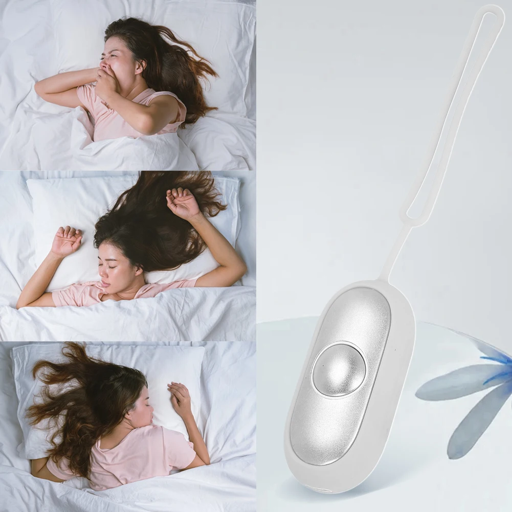 Handheld Micro-Current Instrument USB Charging Handheld Device Lightweight Sleeping Device for Insomnia Brain Massage