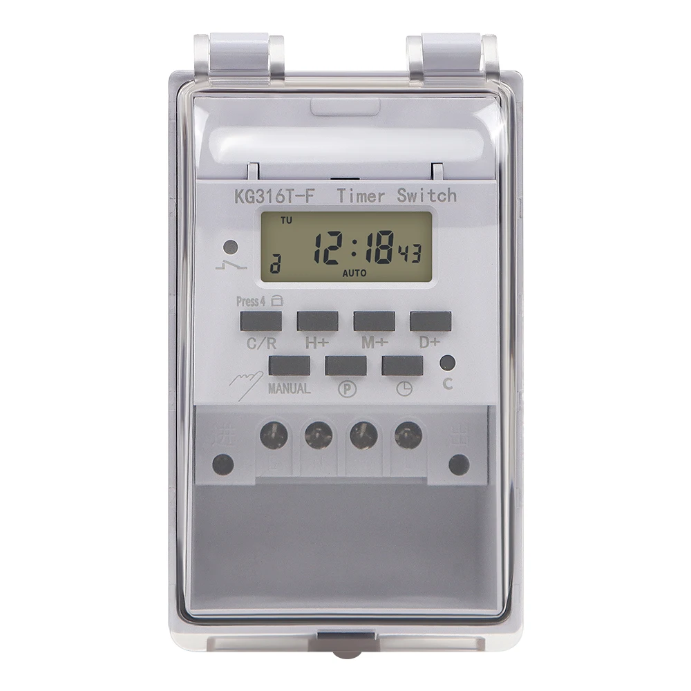 New Arrivals 220V Time Control Switch Timer Waterproof Timing Switch Time Controller with Automatic Switch