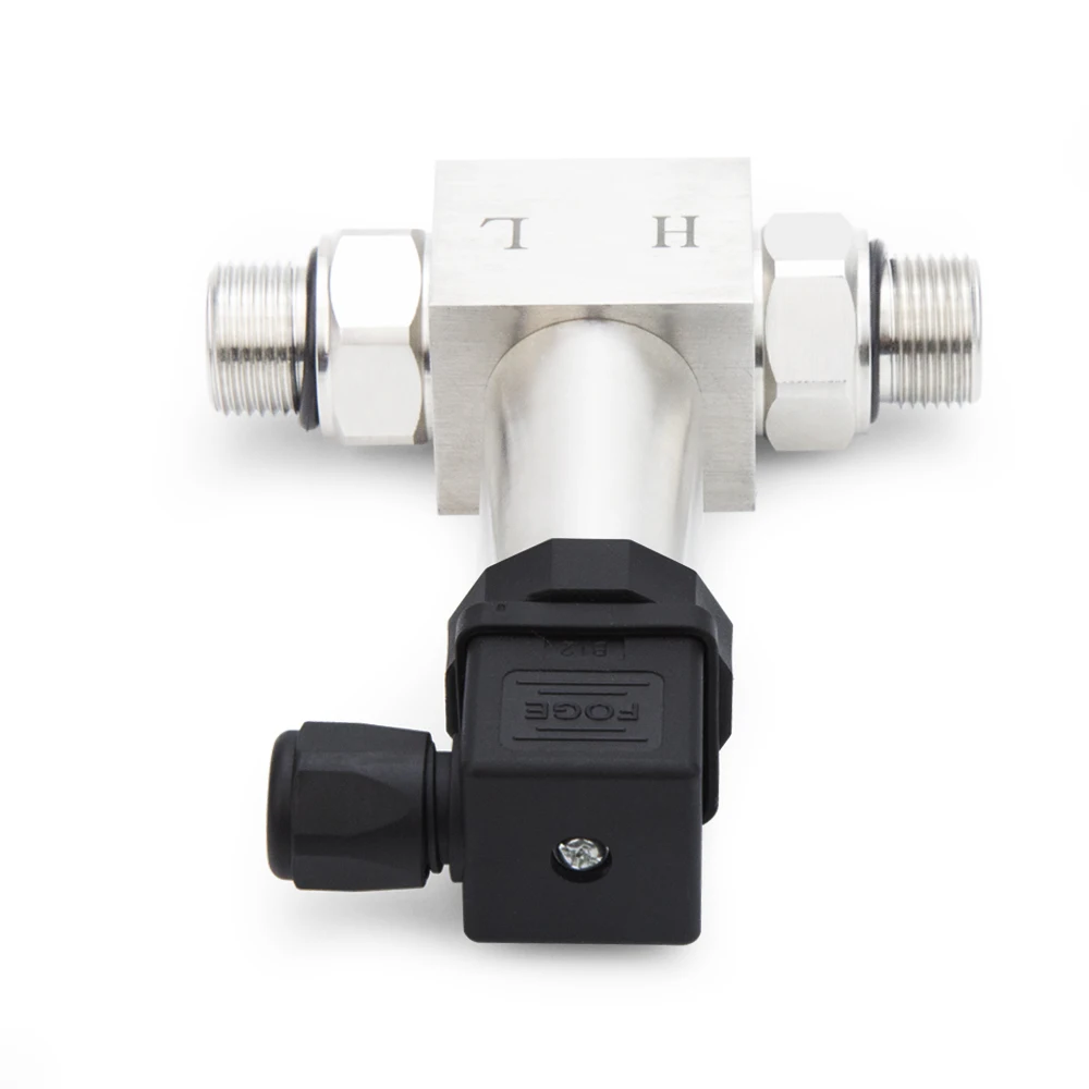 Integrated Differential Pressure Transmitter 4-20mA 24VDC M20*1.5 Thread Differential Pressure Sensor High Precision