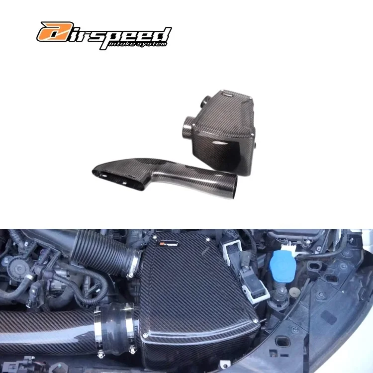 

Cold Air Intake System Car Engine Carbon Fiber Intake Pipe Air Filter Intake System Kit for Benz A-Class A180 M282 1.3T