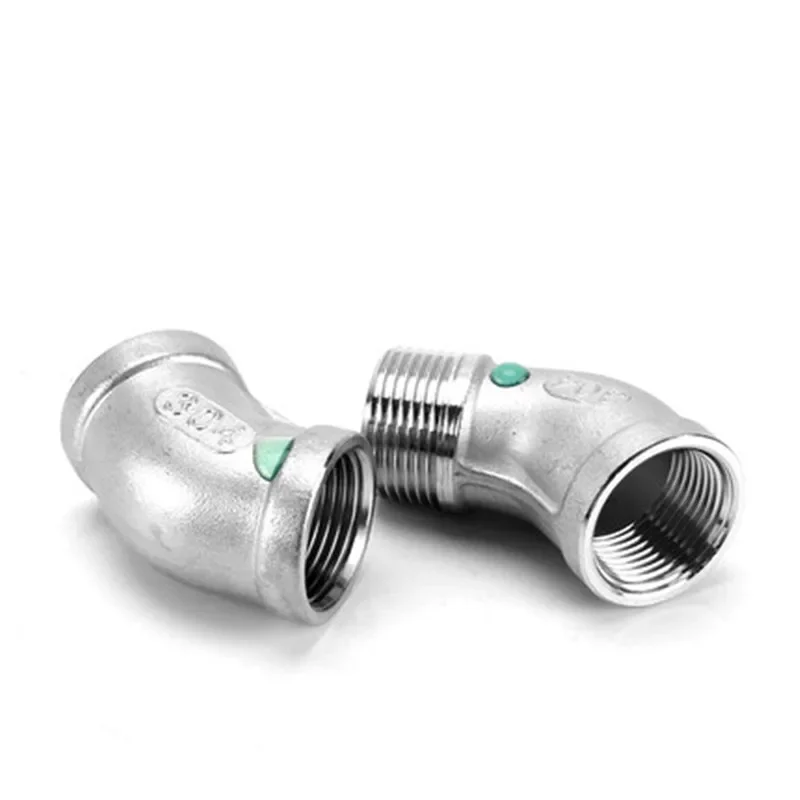 304 stainless steel 45 degree elbow 1/8 - 3/4 1