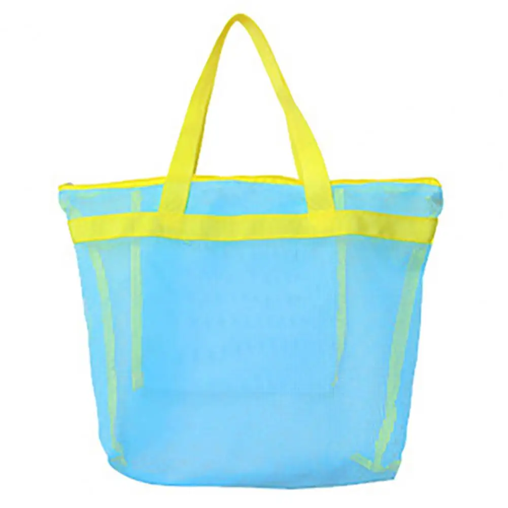 Kids Beach Bag Sand-proof Beach Bag Capacity Beach Bag with Quick Dry Mesh Drainage Portable Shower Caddy for Dorm for Shampoo