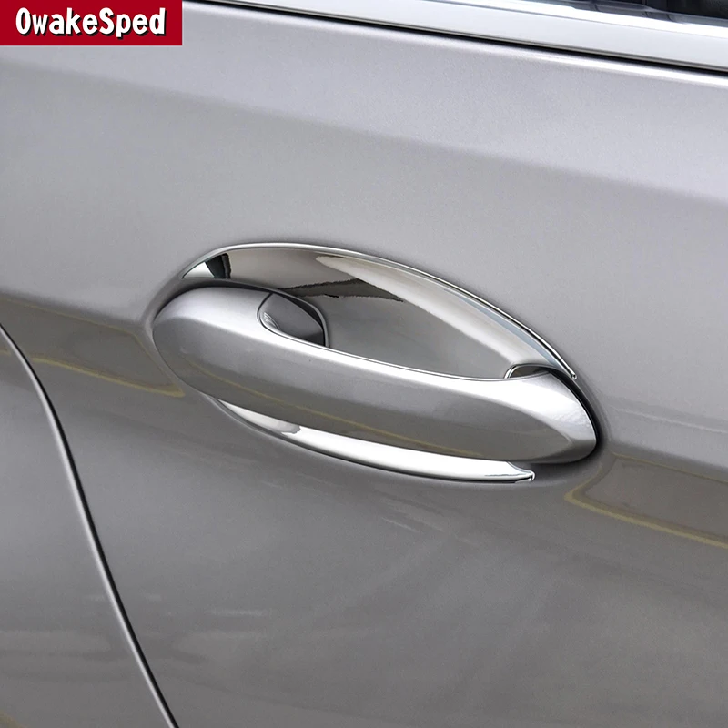 

Car For BMW 5 Series G30 G38 2018-2022 Outer Door Handle Grand Bowl Panel Cover Trim Carbon Fiber Pattern Exterior Accessories