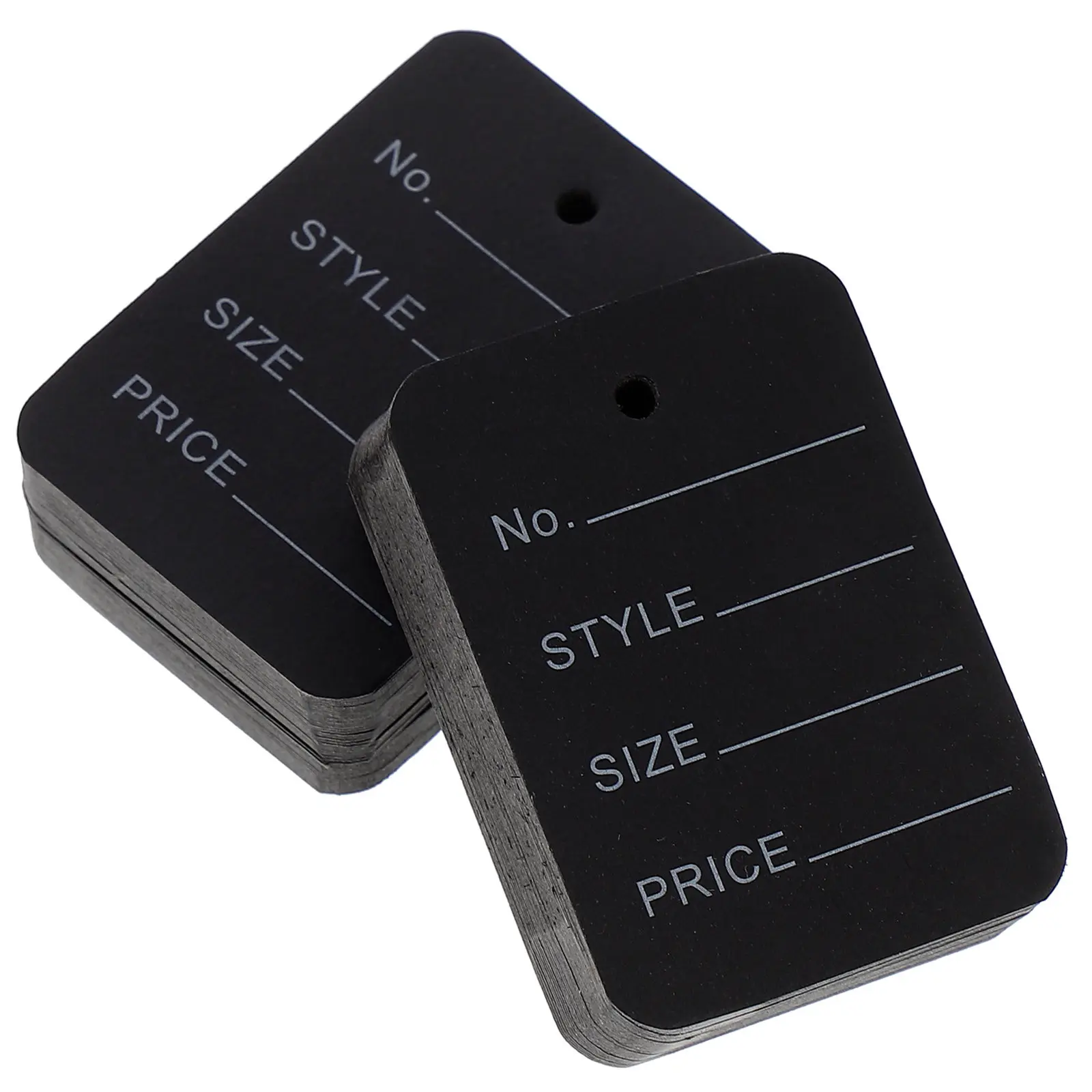 

1000Pcs Price Label for Clothes Paper Clothing Price Tags Size Hanging Tag Jewelry Store Warehouse Merchandise Marking