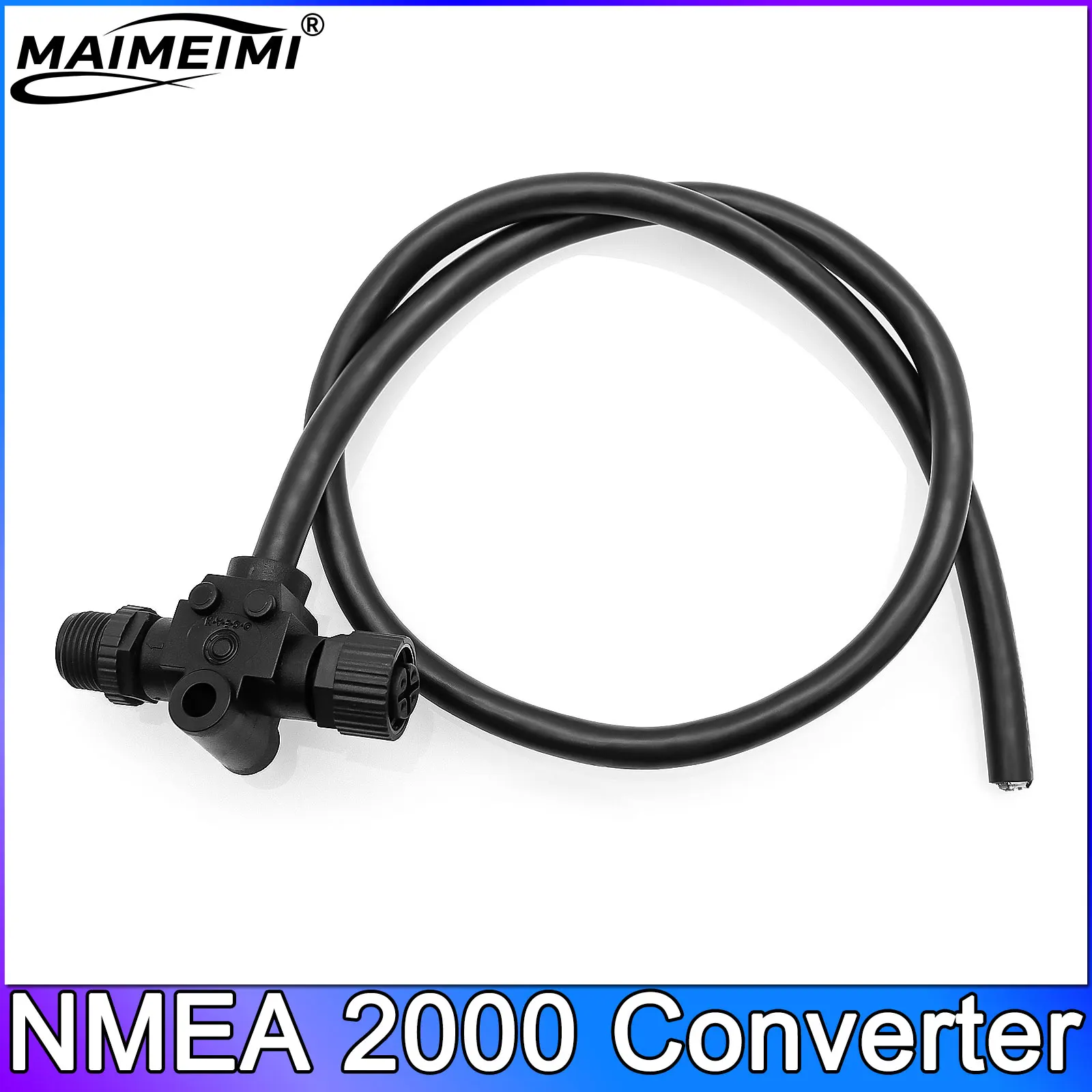 

Конвертер NMEA2000 IP67, разъем для судов и яхт, многофункциональный разъем NMEA 2000 M12 5-контактный, Т-образный, 3-портовый, силовой штекер, 3 порта, автозапчасти