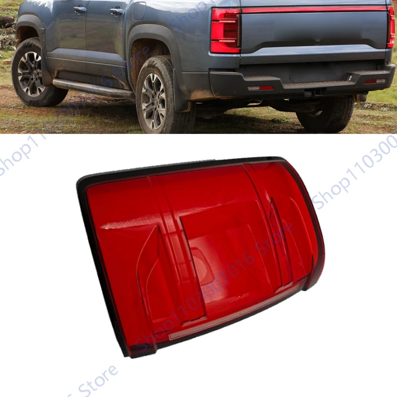 Tail Light Without Bulb For BYD SHARK 6 2024-2026 Rear Tail Lamp Brake Warning Light Housing Cover Car Accessories